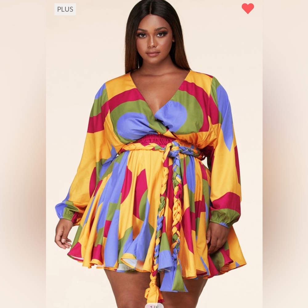 PLUS 1X 2X 3x Dress